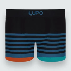 Cueca Infantil Boxer Microfibra Com Poliéster Listrada Lupo