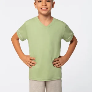 Pijama Curto Infantil Masculino Lupo