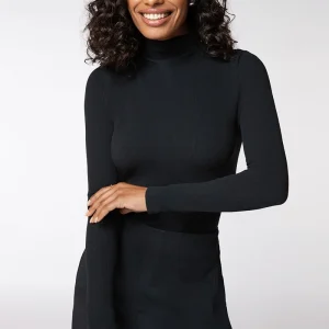 Blusa Longa Gola Alta Warm Feminina Lupo