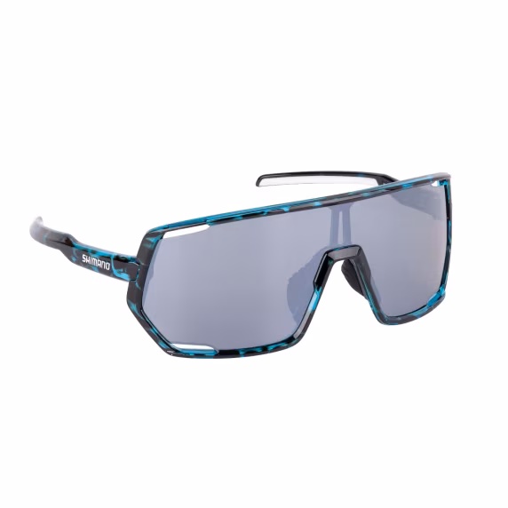 Óculos de sol polarizados Shimano Lesath Carey azul e prata - Image 2