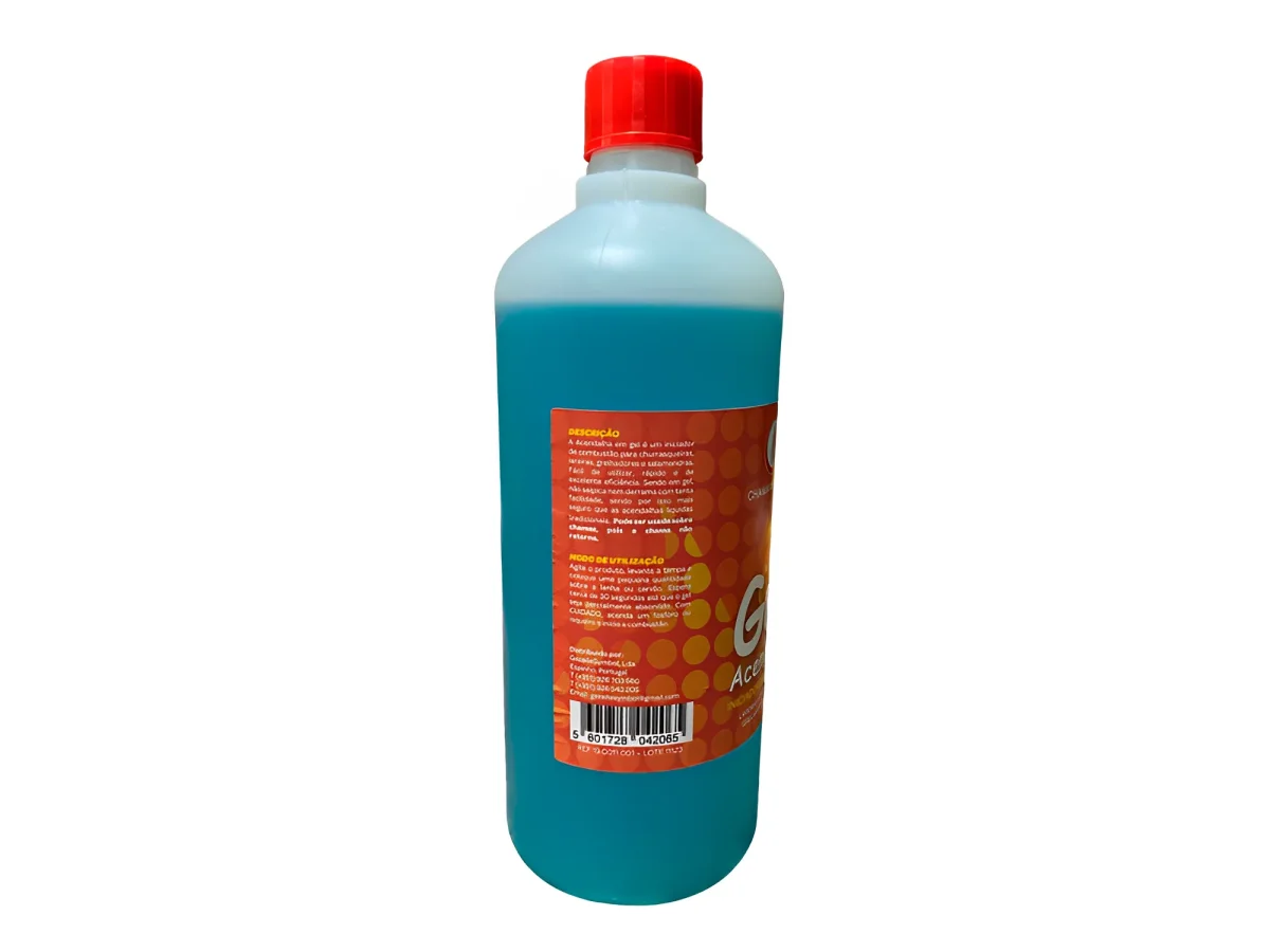 Acendalha em Gel 1L Chama Vermelha - Image 4