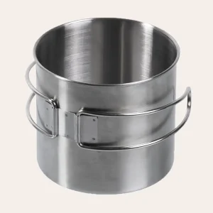 MIL-TEC Caneca aço pega dobrável