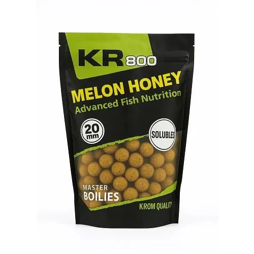 Boilies Solúvel Krom Quality KR800 Melon Honey 20mm 800G