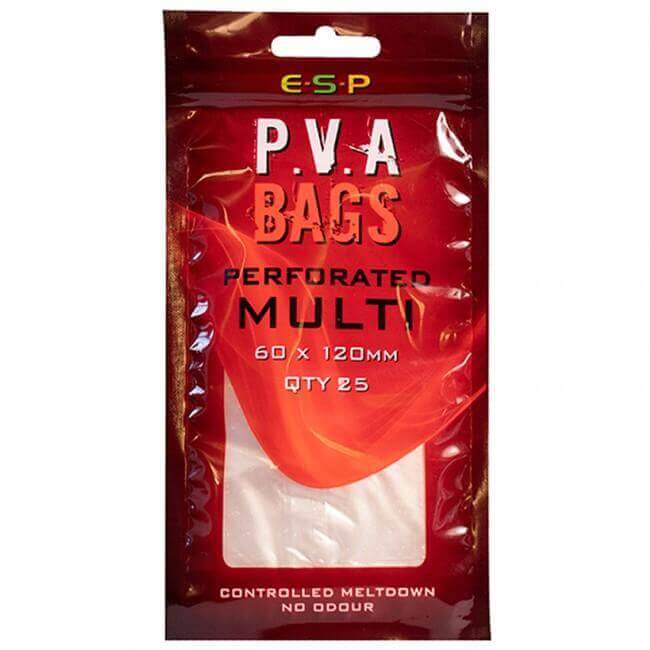 Sacos de PVA perfurados ESP 60x120 mm