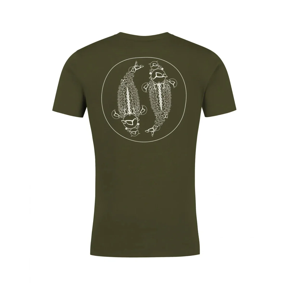 Camiseta feminina Korda Mandala Dark Olive