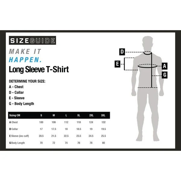 T-shirt Nash Make It Happen Sunset Branco manga comprida - Image 7