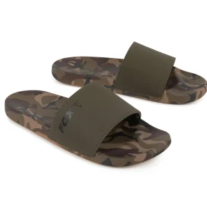 Chinelos Fox Sliders Cáqui/Camo
