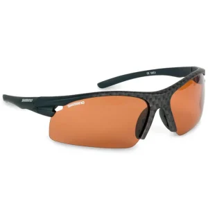 Óculos de sol polarizados Shimano Sangue de fogo Preto/Laranja