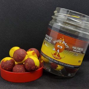 Halfness Dudi Bait Mister Vermelho Super Hot Ananás 16 mm