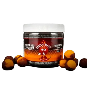 Meia-idade Dudi Bait Mister Vermelho Super Hot Spicy Peixe 20 mm