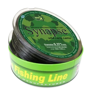 Linha Katran Synapse Wild Carp Camo 0,37 mm 1000 m