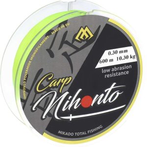 Linha Mikado Nihonto Fluo Amarelo 600 m