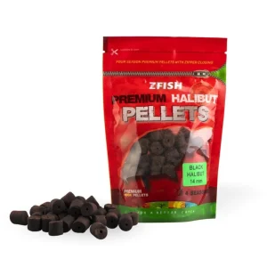 Hook Pellets Zfish Premium Halibute Preto 14mm