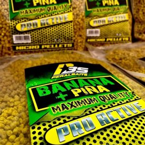 Micro Pellets Peralbaits Banana Abacaxi 7mm
