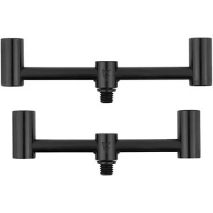 Embalagem 2 Buzz bars Fox Black Label 2 hastes 11 - 12,5 cm