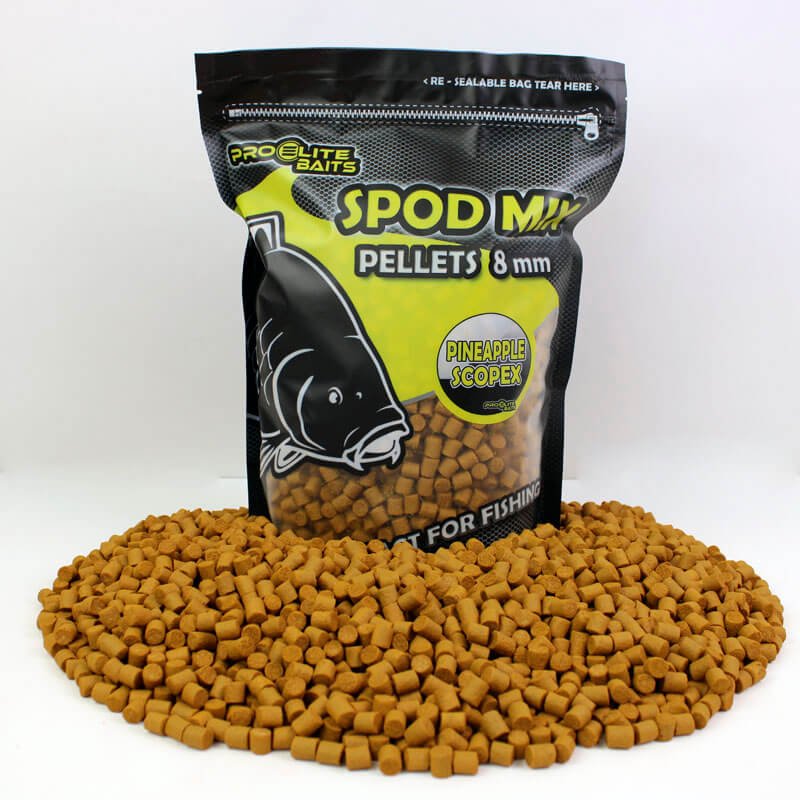 Pellets Spod Mix Pro Elite Baits Abacaxi Scopex 8mm