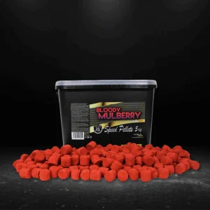 Speed Pellets Pro Elite Baits Gold Bloody Mulberry 20mm 5Kg
