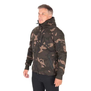 Moletom Fox Prem Sherpa com capuz e zíper