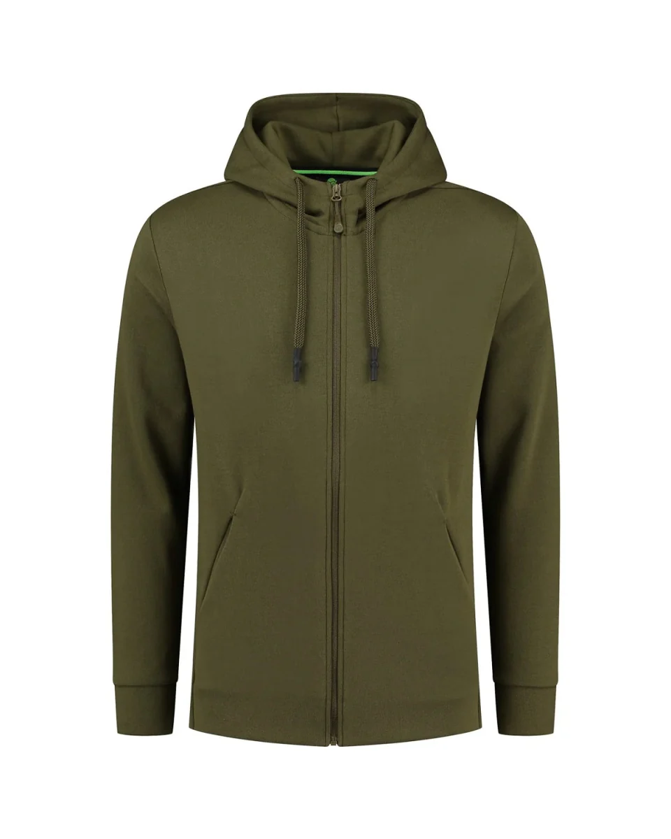 Sweatshirt Korda Casaco com capuz verde Kore Zip Pro - Image 2