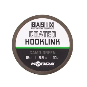 Trança Korda Basix Coated Verde Camo 10 m