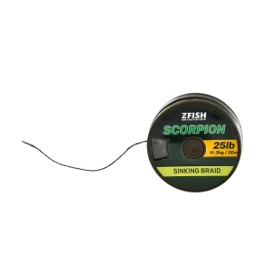 Trançado Zfish escorpião Sinking Camuflagem 20m